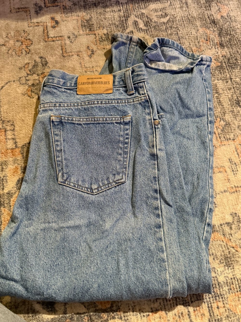 Canyon River Blues Light Blue Straight Men's Jeans